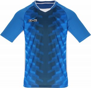 Dover - koszulka sportowa - niebieska - przód (Custom)