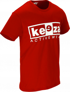 koszulka bawełniana - keeza - czerwony - bok